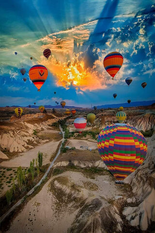 Magical Skies of Cappadocia 🌅🎈