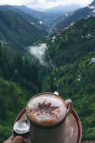 Sips of Serenity: A Coffee Break in Nature