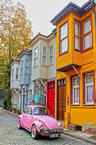 Charming Streets of Istanbul 🚗🌼