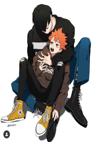 Dynamic Duo: Kagehina's Playful Bond! 🏐✨