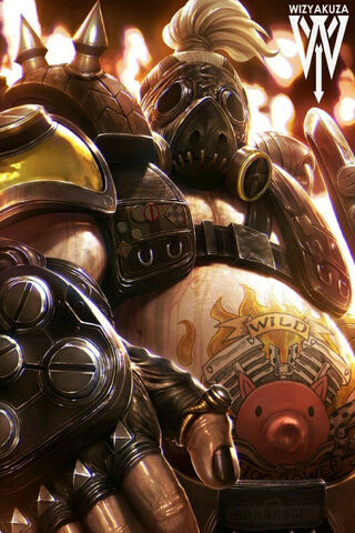 Roadhog: The Wild Wasteland Warrior 🐗🔥