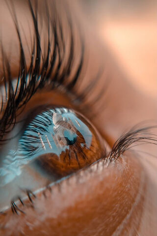 Reflections of Love: The Taj Mahal in an Eye