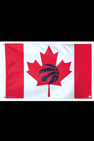 Proudly Canadian: The Toronto Raptors Flag 🇨🇦🏀