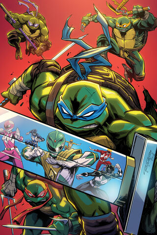 Heroes Unite: TMNT vs. Power Rangers! 🐢⚔️