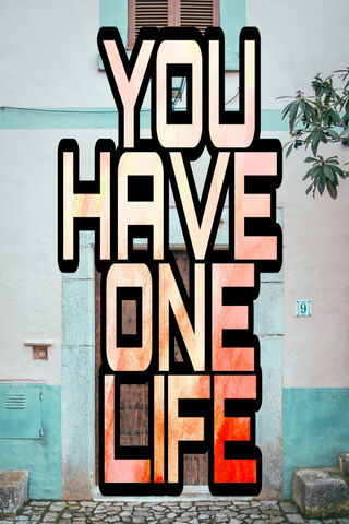 Embrace Every Moment: You Have One Life 🌟