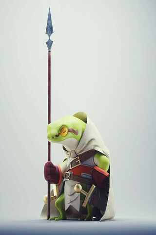 The Brave Guardian of the Wilds 🦎⚔️