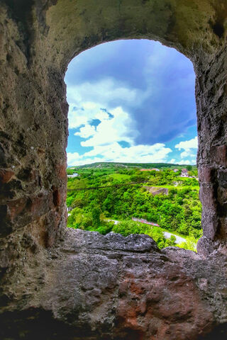 A Glimpse Through History: The View from Castel of Hunedoara