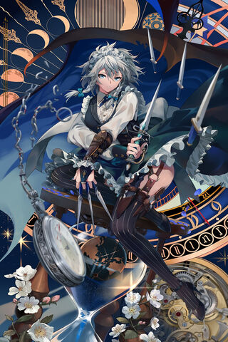 Timekeeper's Elegance: The Maid of Time