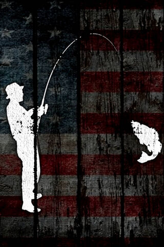 Casting Lines Under the Stars and Stripes 🇺🇸🎣