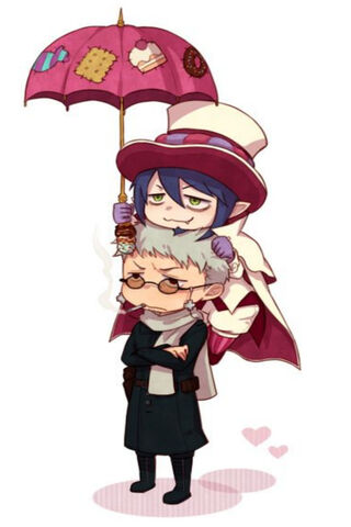 Sweet Shadows: A Playful Encounter in Ao No Exorcist 🍭☂️