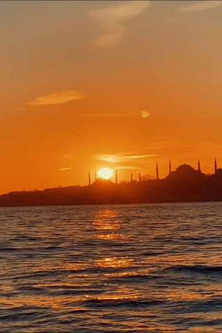 Sunset Serenity Over the Bosphorus 🌅