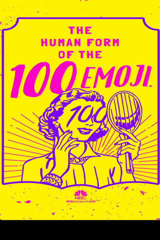 The Emoji Queen of Brooklyn Nine-Nine! 👑💯