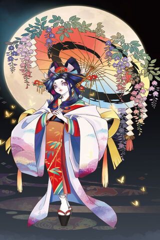 Moonlit Elegance: The Enchanting Geisha