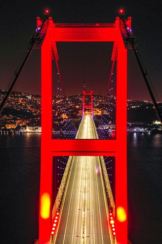 Istanbul's Illuminated Marvel: The Bridge of Lights 🌉✨