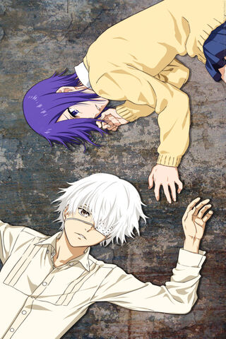 Fateful Connection: Kaneki and Touka's Bond 🌌💔