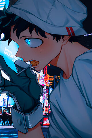 Midoriya's Midnight Snack Adventure 🍪✨