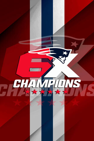 NE Patriots 6X (R)