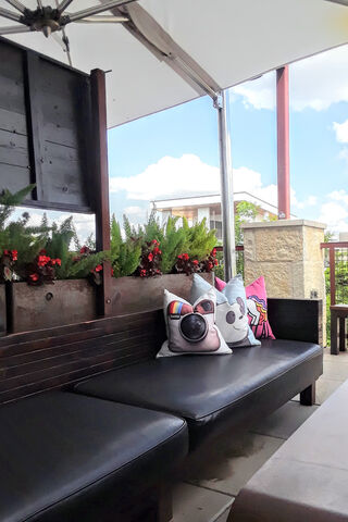 Sky-High Serenity: A Cozy Rooftop Retreat