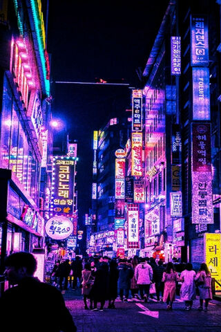 Neon Nights in South Korea 🌆✨