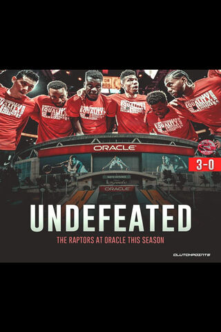 Raptors Soar: Undefeated at Oracle! 🏀🔥