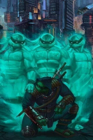 Mystical Shadows of the Ninja Turtles 🐢✨