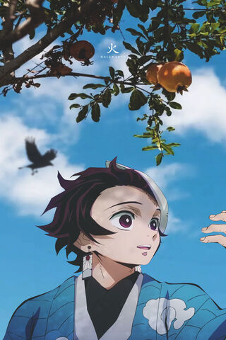 Tanjiro's Serene Moment 🍃✨
