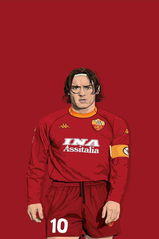 Totti: The Eternal Captain of AS Roma ⚽️❤️