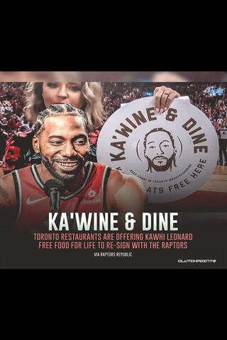 Kawhi's Culinary Comeback: A Raptors' Plea 🍷🏀