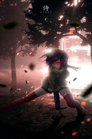 Touka: The Shadowed Warrior 🌌⚔️