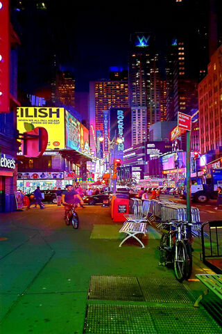 Neon Dreams: The Pulse of NYC 🌆✨