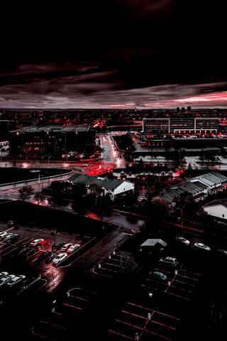 Red City 4K wallpaper download