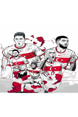 Turkiye: A Celebration of National Pride 🇹🇷⚽