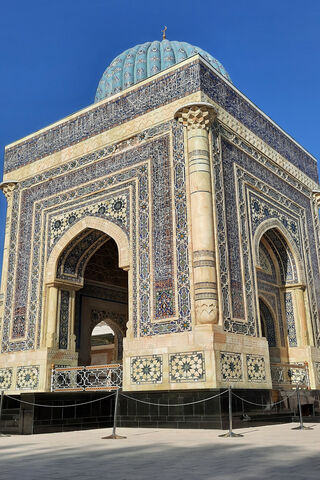 The Majestic Mausoleum of Uzbekistan 🕌✨