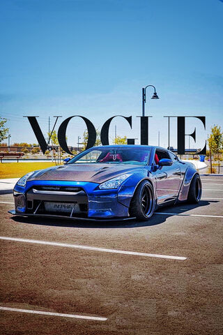 Vogue Vibes: The Gtr Liberty Walk Experience 🚗✨