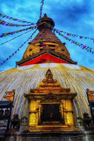The Majestic Swayambhunath: A Beacon of Peace 🕉️✨