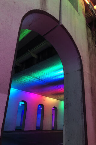 Birmingham Tunnel: A Colorful Passageway 🌈🚦