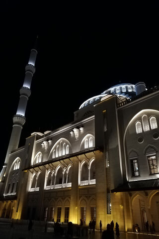 Majestic Night Glow of Camlica Camii 🌙✨