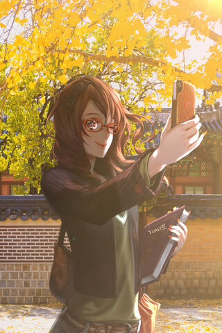 Autumn Selfie Vibes 🍂📸