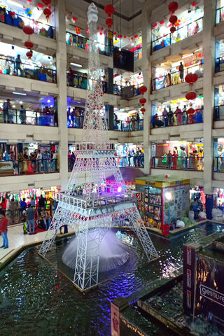 Eiffel Tower Magic in a Shopping Wonderland! 🗼✨