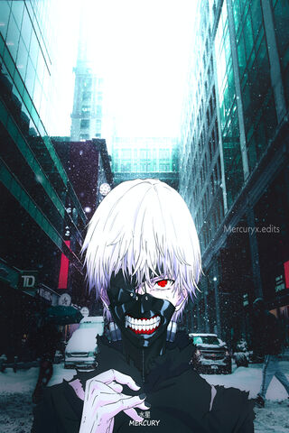 Ken Kaneki: The Haunting Duality of Tokyo Ghoul 🥀👹