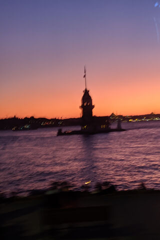 Mertguldezz: The Enchanted Maiden's Tower at Dusk 🌅