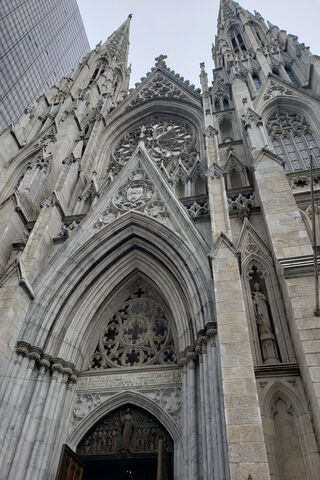 Majestic Spires of New York's Iconic Church ⛪✨
