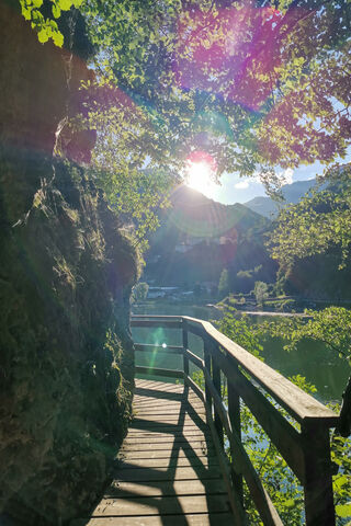 Glistening Pathway: The Shining Bridge Awaits 🌟🌉