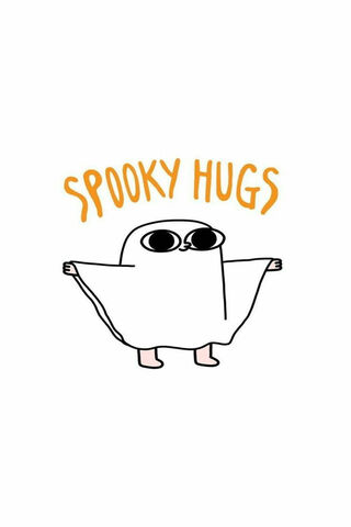 Adorable Ghostly Embrace 🎃👻