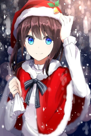 Pin  Hime Cut PngAnime Christmas Icon  free transparent png images   pngaaacom