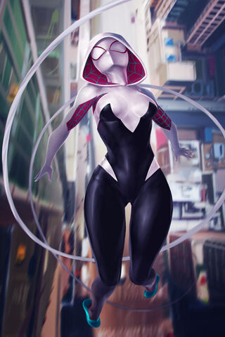 Ghostly Swing: The Specter of the City 🌆🕷️