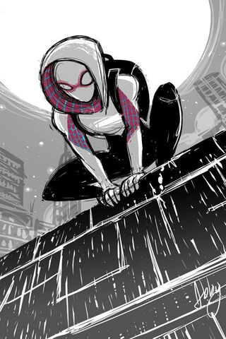 Ghostly Vigilante: The Specter of the City 🌌🕷️