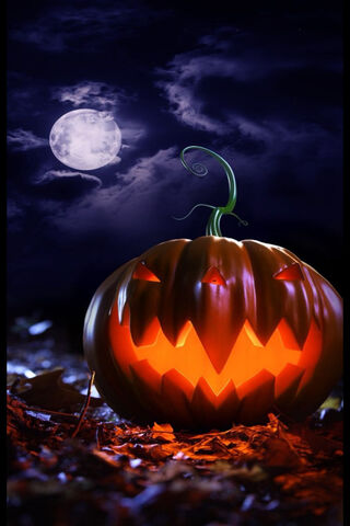 Spooky Glow: Halloween Night