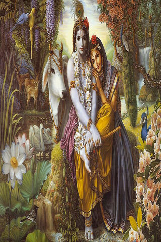Divine Love: The Eternal Bond of Radha and Krishna 🌸💖