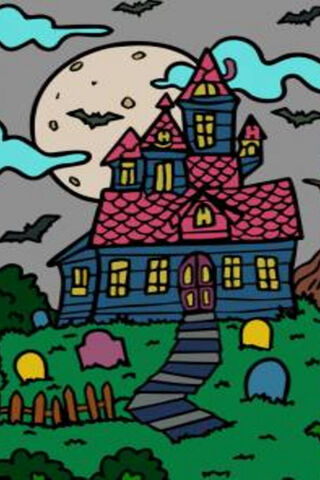 Haunted Haven: A Spooky Retreat 🏚️🌕🦇
